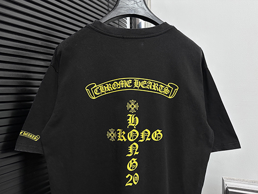クロムハーツコピー新しいサンスクリット語のウォッシュTシャツ