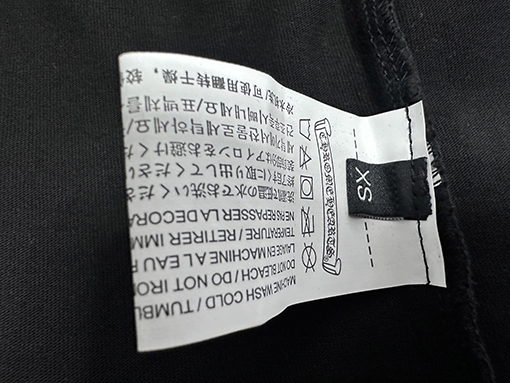 クロムハーツコピー新しいサンスクリット語のウォッシュTシャツ