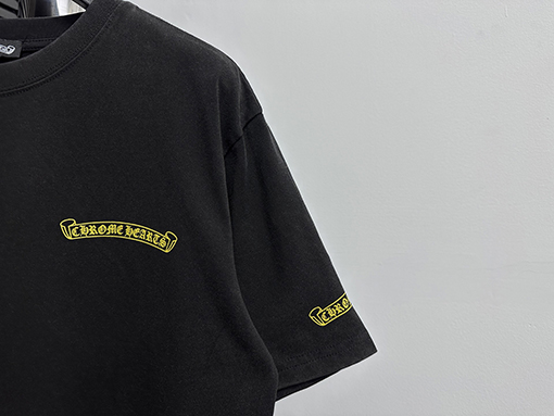 クロムハーツファッション新しいサンスクリット語のウォッシュTシャツ