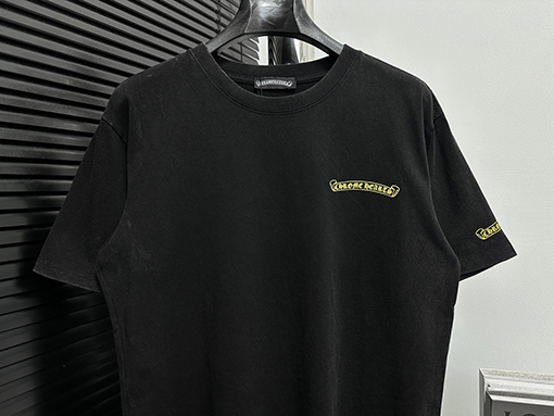 クロムハーツファッション新しいサンスクリット語のウォッシュTシャツ