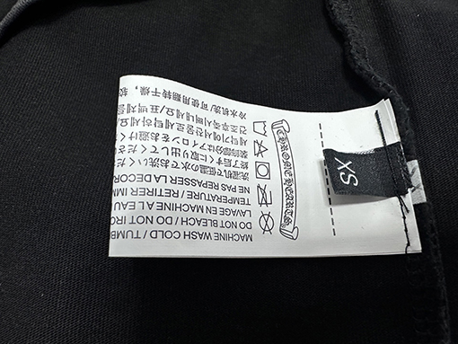 クロムハーツファッション新しいサンスクリット語のウォッシュTシャツ