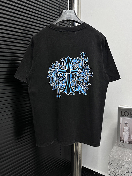 クロムハーツコットンのウォッシュTシャツ