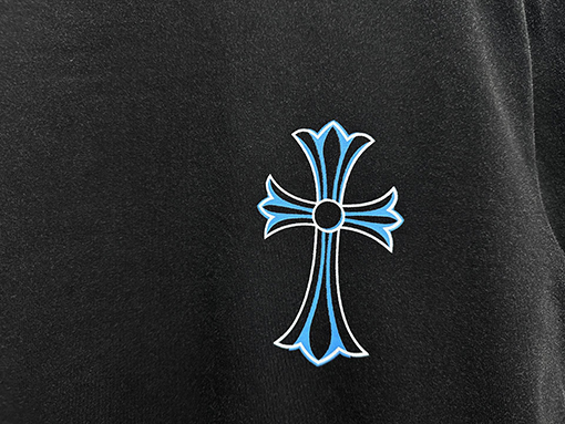クロムハーツコットンのウォッシュTシャツ