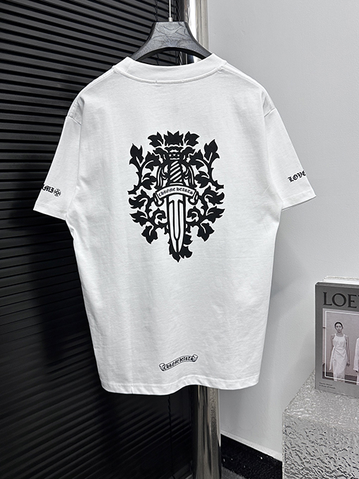 クロムハーツスーパーコピーダブルガーゼスウェット半袖Tシャツ
