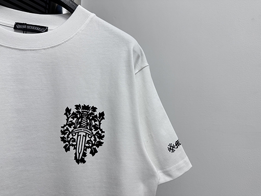 クロムハーツスーパーコピーダブルガーゼスウェット半袖Tシャツ