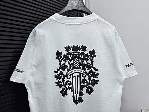 クロムハーツスーパーコピーダブルガーゼスウェット半袖Tシャツ