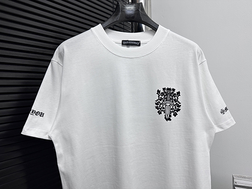 クロムハーツスーパーコピーダブルガーゼスウェット半袖Tシャツ