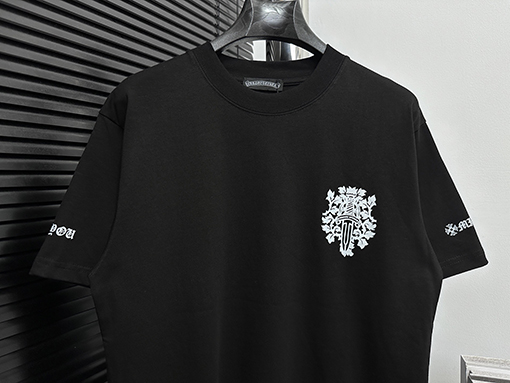 クロムハーツスーパーコピーダブルガーゼスウェット半袖Tシャツ