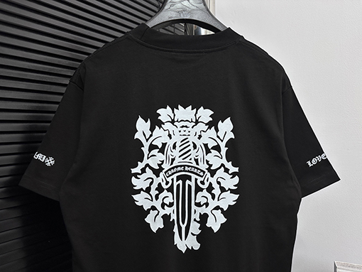 クロムハーツスーパーコピーダブルガーゼスウェット半袖Tシャツ
