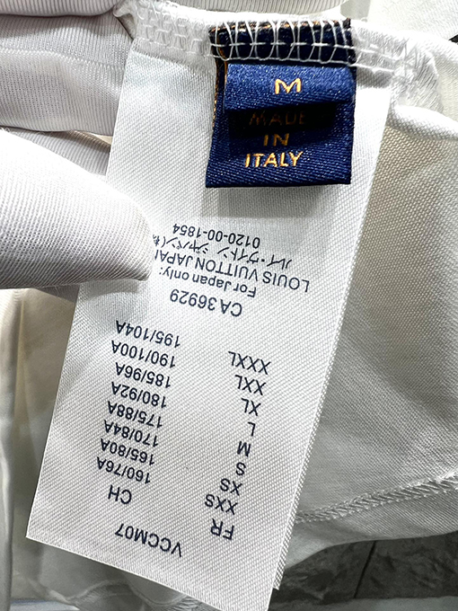 ルイヴィトンコピーロゴ刺繍半袖Tシャツ