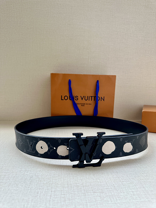 ルイヴィトン LV x YK LV Initiales 両面ベルト