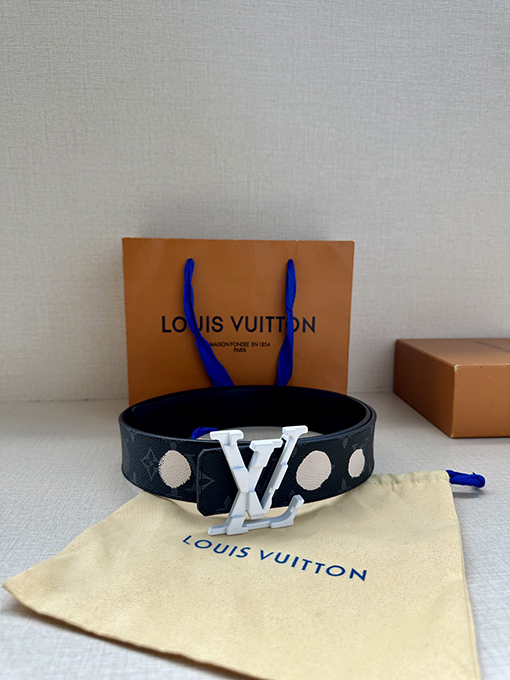 ルイヴィトン LV x YK LV Initiales 両面ベルト