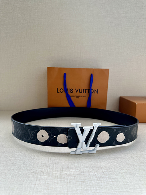 ルイヴィトン LV x YK LV Initiales 両面ベルト