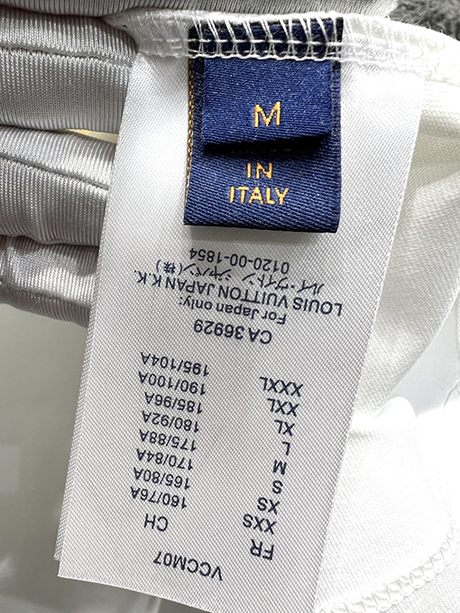 ルイヴィトン新しいプリントロゴ半袖Tシャツ