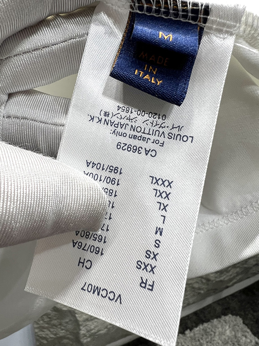 ルイヴィトンコピーマイクロサイン半袖Tシャツ