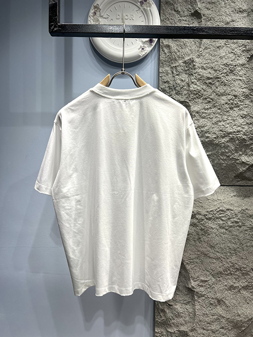 ディオール新しい記念コイン半袖Tシャツ