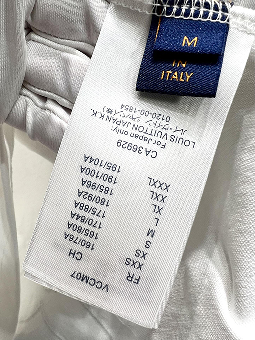 ルイヴィトンMONOGRAM刺繍カットTシャツ