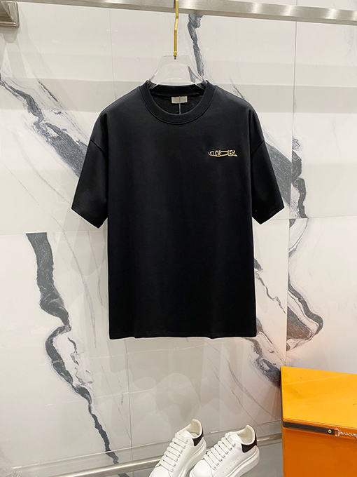 ディオールエンボス文字半袖Tシャツ