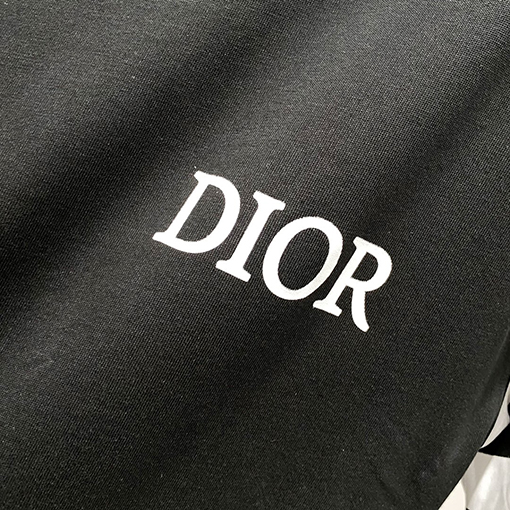 ディオールCD 47プリントロゴ公式半袖Tシャツ