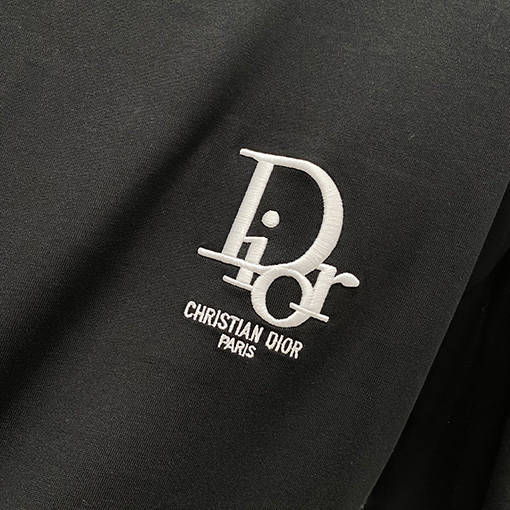 ディオール ロゴ公式クルーネック半袖Tシャツ