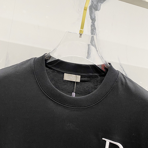 ディオール ロゴ公式クルーネック半袖Tシャツ