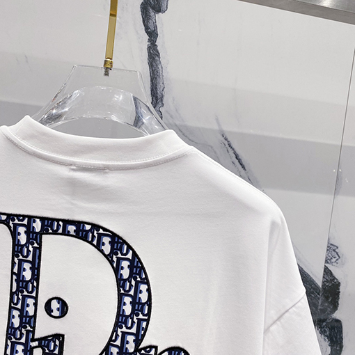 ディオール ロゴ公式クルーネック半袖Tシャツ