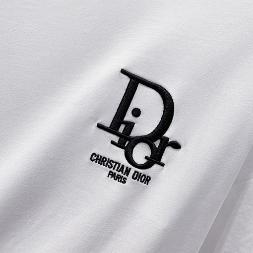 ディオール ロゴ公式クルーネック半袖Tシャツ