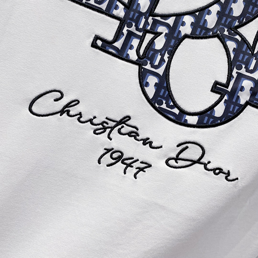 ディオール ロゴ公式クルーネック半袖Tシャツ