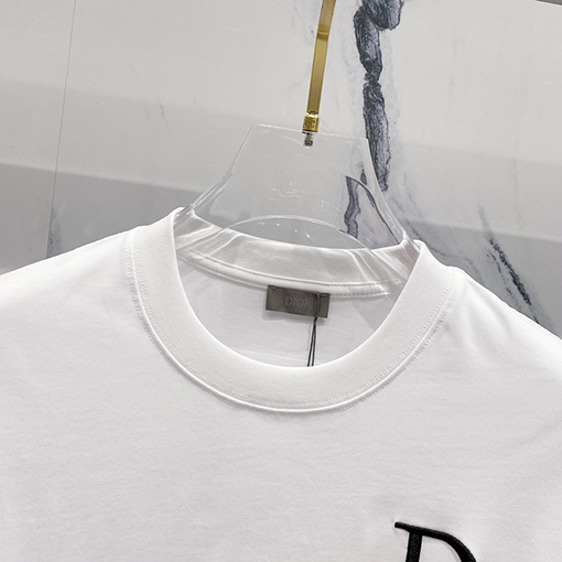ディオール ロゴ公式クルーネック半袖Tシャツ