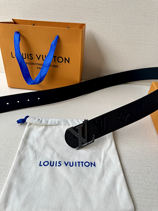 ルイヴィトン LV Pyramide バックル 両面ベルト