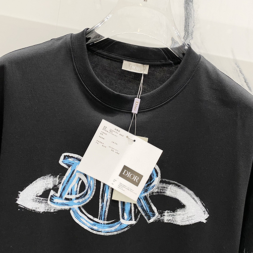 ディオールロゴ公式半袖Tシャツ
