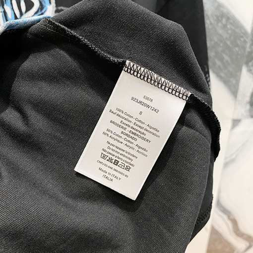 ディオールロゴ公式半袖Tシャツ