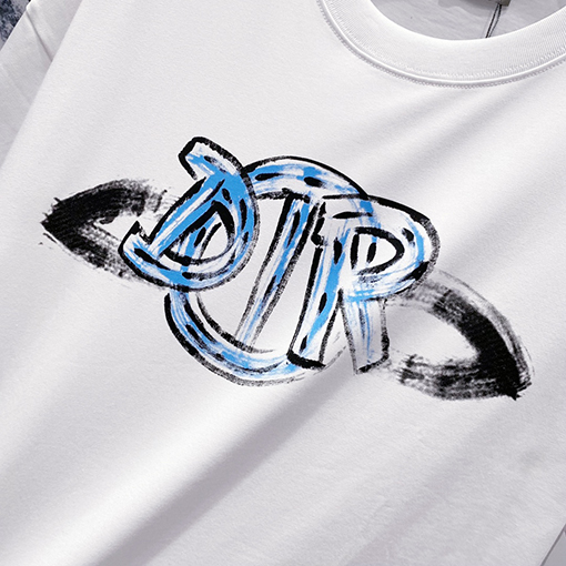 ディオールロゴ公式半袖Tシャツ