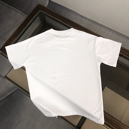 ディオール胸前のバイカラー ロゴ半袖Tシャツ