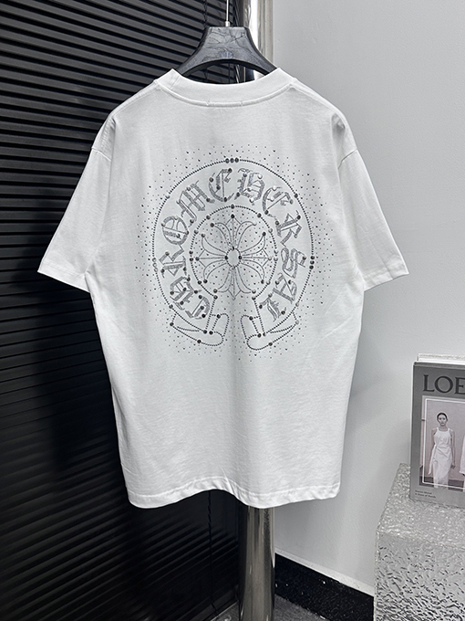 クロムハーツ25ssラウンドネックTシャツ