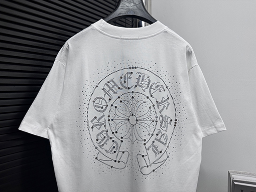 クロムハーツ25ssラウンドネックTシャツ