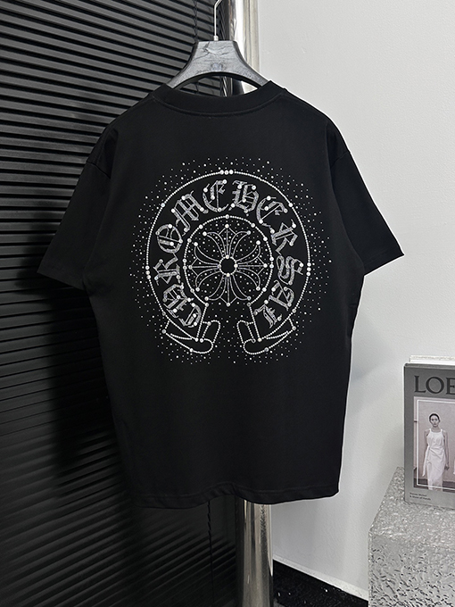 クロムハーツ25ssラウンドネックTシャツ