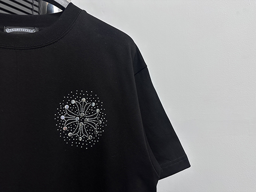 クロムハーツ25ssラウンドネックTシャツ