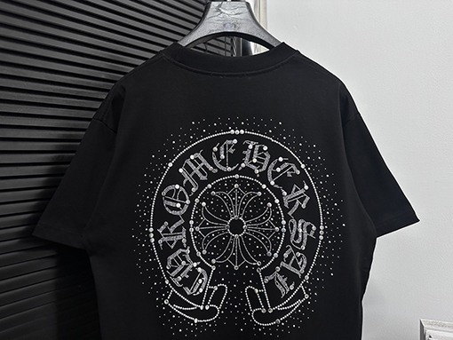 クロムハーツ25ssラウンドネックTシャツ