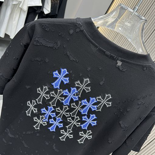 クロムハーツ25FWクルーネックTシャツ