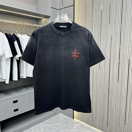 クロムハーツコピー新しいラウンドネックTシャツ