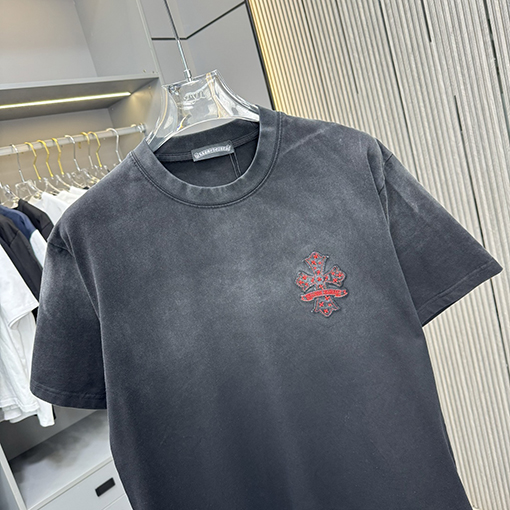 クロムハーツコピー新しいラウンドネックTシャツ