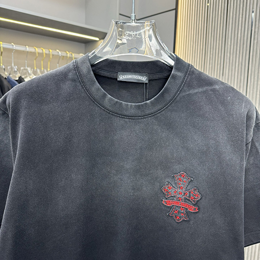 クロムハーツコピー新しいラウンドネックTシャツ