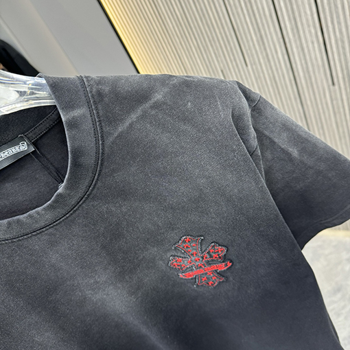 クロムハーツコピー新しいラウンドネックTシャツ