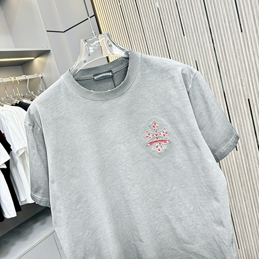 クロムハーツコピー新しいラウンドネックTシャツ