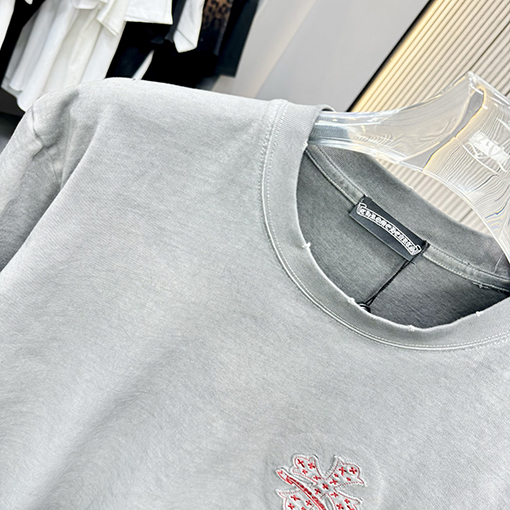 クロムハーツコピー新しいラウンドネックTシャツ