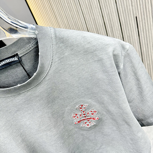 クロムハーツコピー新しいラウンドネックTシャツ