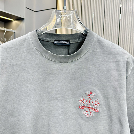 クロムハーツコピー新しいラウンドネックTシャツ