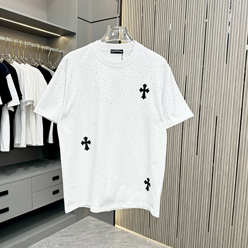 クロムハーツ新しいラウンドネックTシャツ