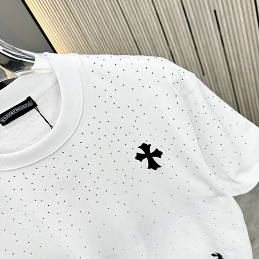 クロムハーツ新しいラウンドネックTシャツ